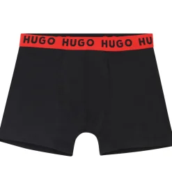 HUGO Boxershorts - 2-pak - Sort/Armygrøn