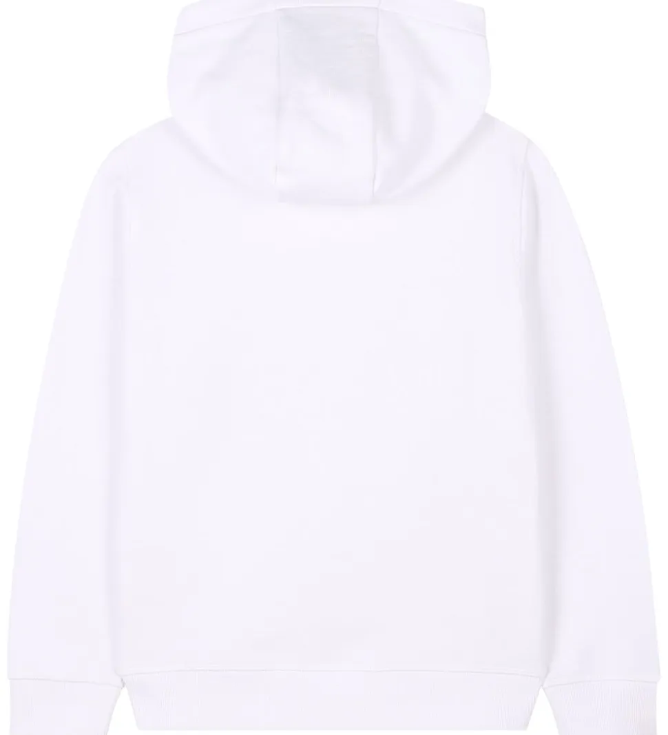 HUGO Hættetrøje - Hvid/Gul