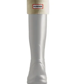 Hunter Fleece Støvlestrømper - Lang - White