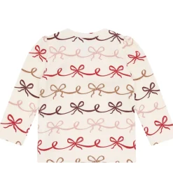 Hust and Claire Bluse - Rib - HCAmma - Sugar m. Sløjfer