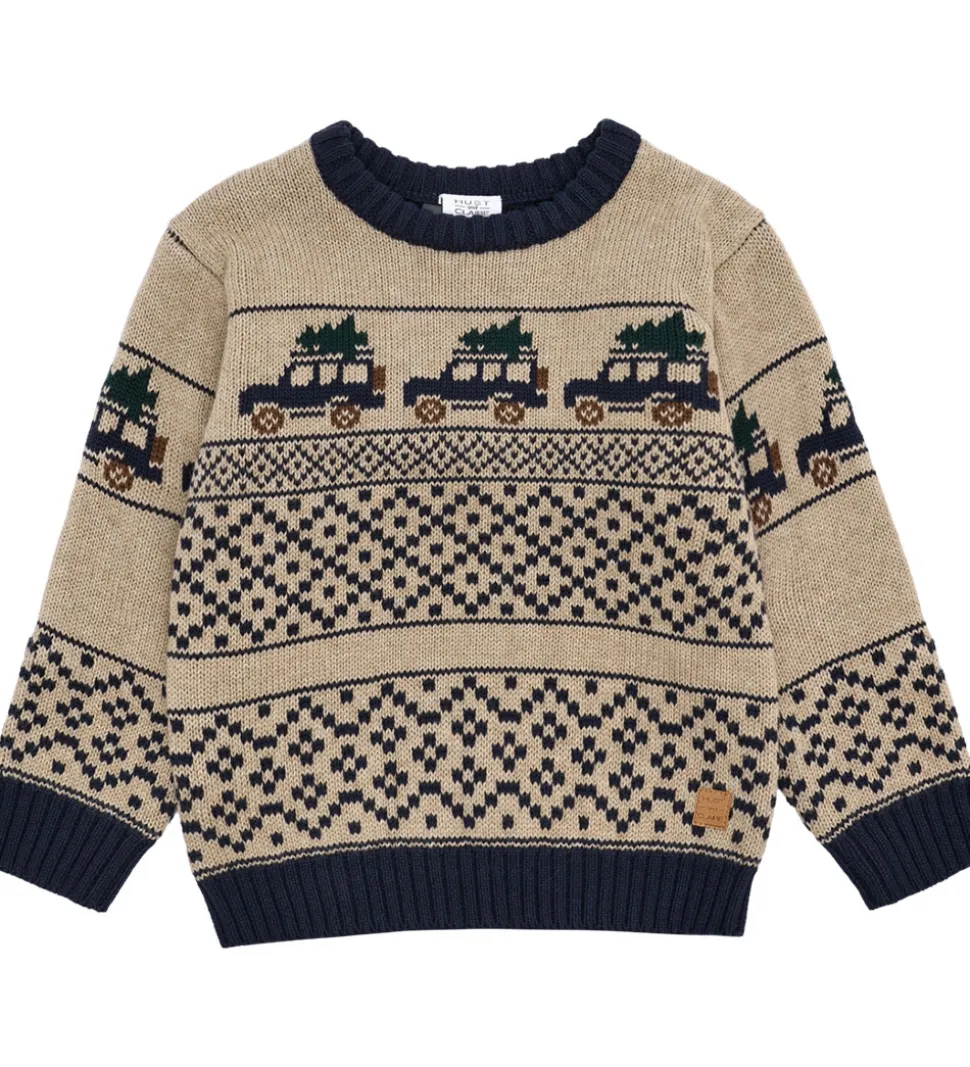 Hust and Claire Bluse - Strik - HCPelle - Jeep - Biscuit m. Jeep