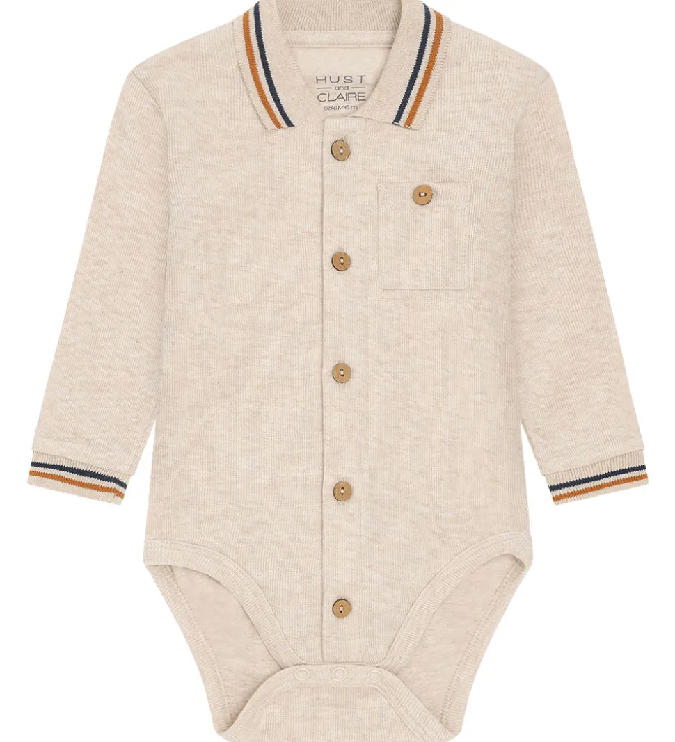 Hust and Claire Body l/æ - HCBoye - Wheat Melange
