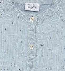 Hust and Claire Cardigan - Strik - HCCillja - Blue Flax