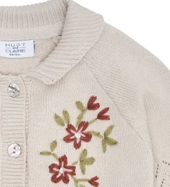 Hust and Claire Cardigan - Strik - Cilja Embroidery - French Oak