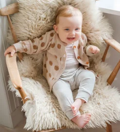 Hust and Claire Cardigan - Strik - Bambus - HCCuno - Warm Sand