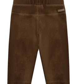 Hust and Claire Fløjlsbukser - HCGordon Ottoman - Brown stone