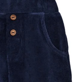 Hust and Claire Fløjlsbukser - HCGordon Ottoman - More Navy