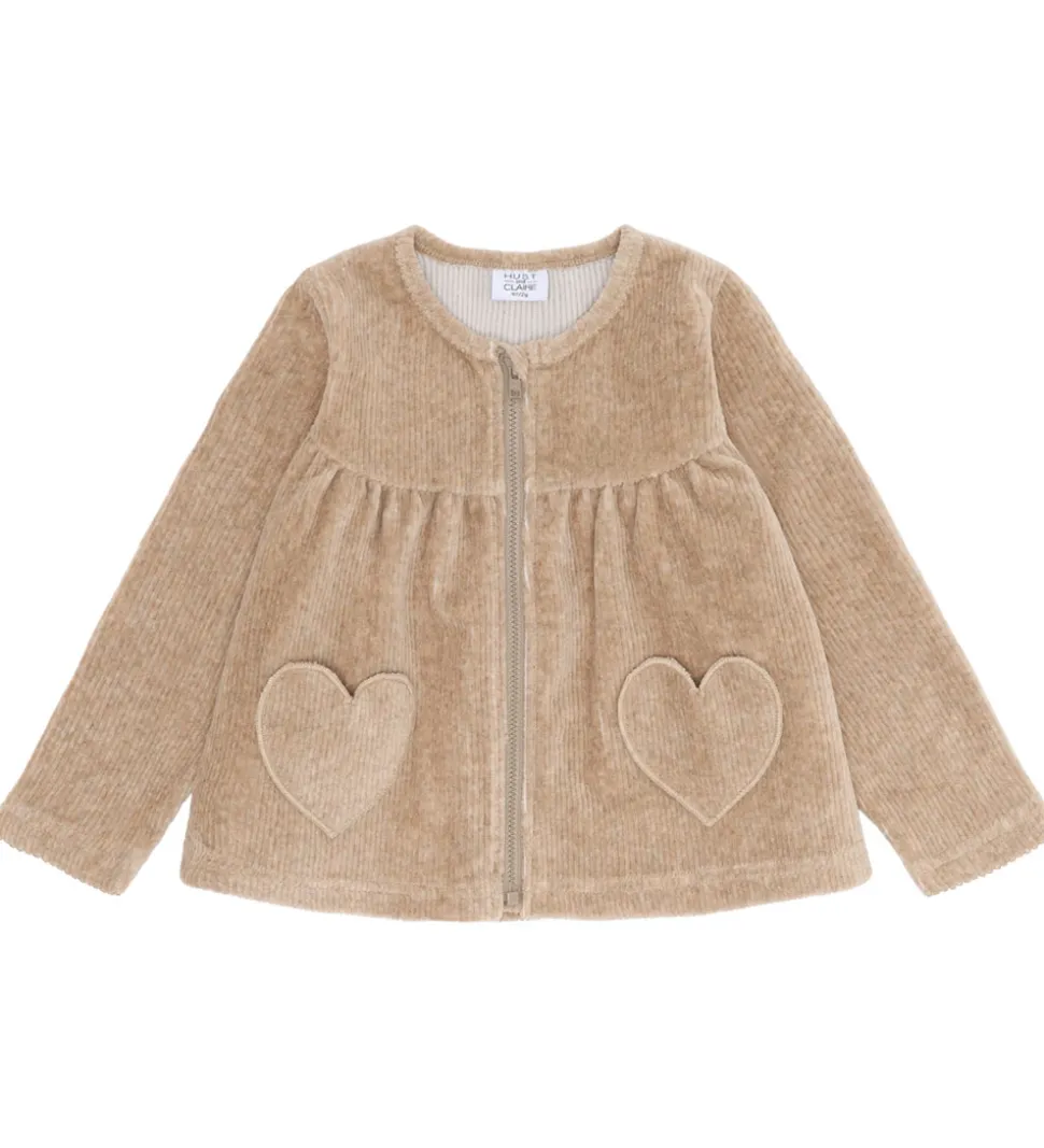 Hust and Claire Fløjlskjole - HCSicillia - Biscuit