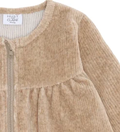 Hust and Claire Fløjlskjole - HCSicillia - Biscuit