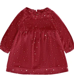 Hust and Claire Kjole - Velour - HCKis - Teaberry m. Guld