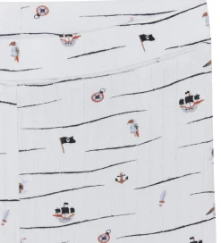 Hust and Claire Leggings - Bambus - HCLudo - Water m. Print