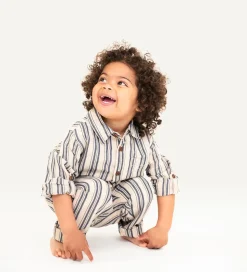 Hust and Claire Skjorte - Bomuld/Hør - Rollo - Blues