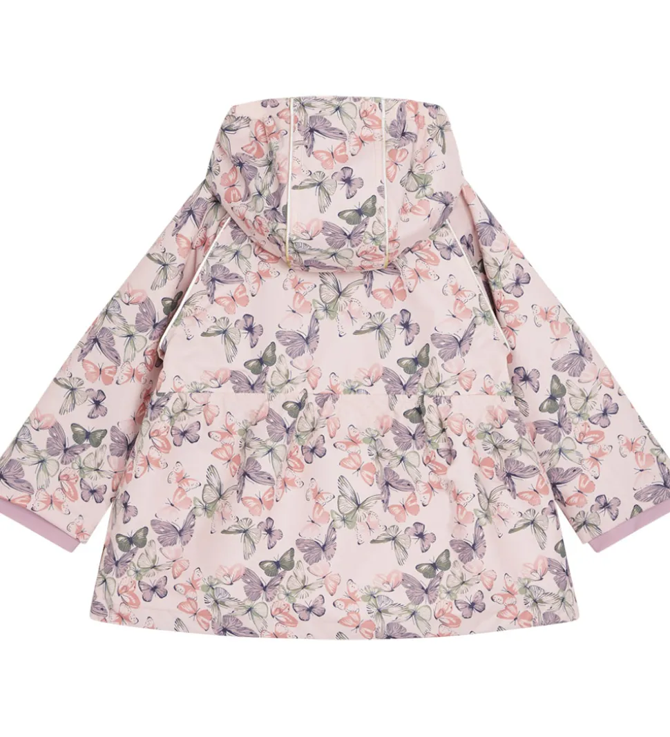 Hust and Claire Sommerjakke - HCObia - Peach Dust m. Sommerfugle