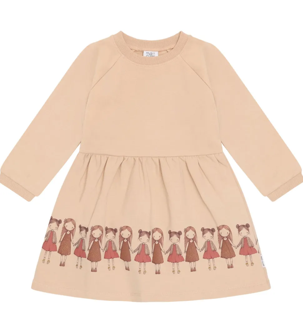 Hust and Claire Sweatkjole - HCDonna - Rugby Tan m. Piger