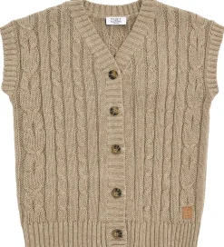 Hust and Claire Vest - HCPrinco - Strik - Biscuit