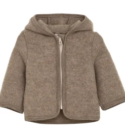 Huttelihut Cardigan - Uldfleece - Savannah Melange