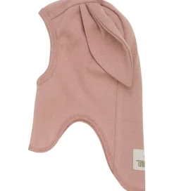 Huttelihut Elefanthue - 1-lags - Burlwood m. Ører