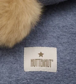 Huttelihut Elefanthue - Uld - 2-lags - Folkstone Gray m. Kvaste