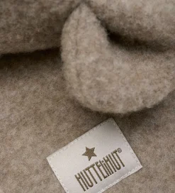 Huttelihut Elefanthue - Uldfleece - 1-lags - Savannah m. Ører