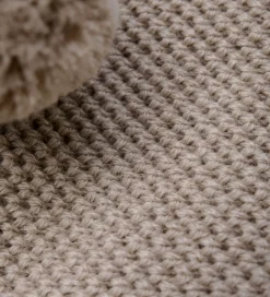 Huttelihut Elefanthue - Uld - 2-lags - Camel Melange m. Kvaster