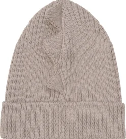 Huttelihut Hue - Uld - Strik - Dino - Camel Melange m. Takker