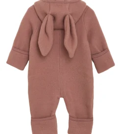 Huttelihut Køredragt - Uldfleece - Burlwood m. Ører