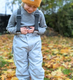 ILDHU Skibukser - Norly - Light Grey m. Selvlysende Reflekser