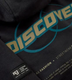 Indian Blue Jeans Hættetrøje - Phantom m. Print