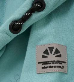 Indian Blue Jeans Hættetrøje - Aquifer m. Print