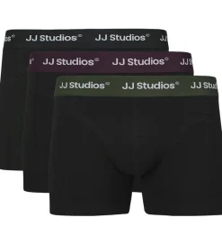 Jack & Jones Boxershorts - 3-pak - JacSoho - Black/Plum Perfec