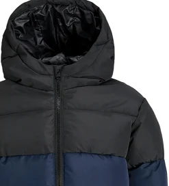 Jack & Jones Dynejakke - JjMaze - Sky Captain/BLACK BLOCKING