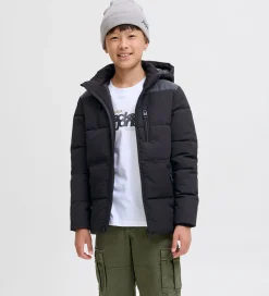 Jack & Jones Dynejakke - JjEowen - Sort/REFLECTIVE