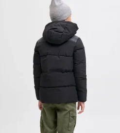 Jack & Jones Dynejakke - JjEowen - Sort/REFLECTIVE