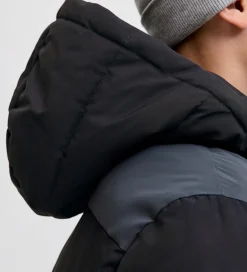 Jack & Jones Dynejakke - JjEowen - Sort/REFLECTIVE