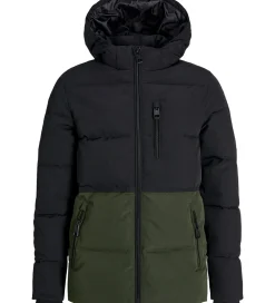 Jack & Jones Dynejakke - JjEowen - Rosin/Black Blocking