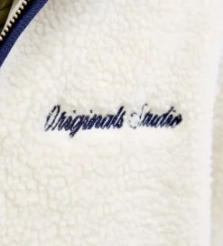 Jack & Jones Fleecejakke - Teddy - JorNorrebro - Cloud Dancer/Oc