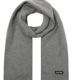 Jack & Jones Halstørklæde - Strik - JacDna - Grey Melange