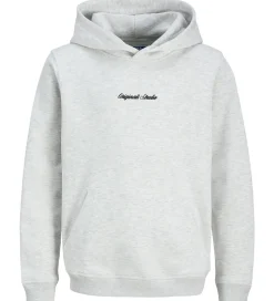 Jack & Jones Hættetrøje - Noos - JorNorrebro - White Melange