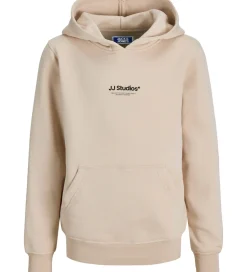 Jack & Jones Hættetrøje - Noos - JjeSoho - Moonbeam m. Logo