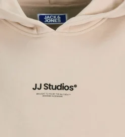 Jack & Jones Hættetrøje - Noos - JjeSoho - Moonbeam m. Logo