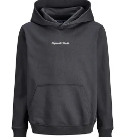 Jack & Jones Hættetrøje - Sweat - JorNorrebro - Asphalt