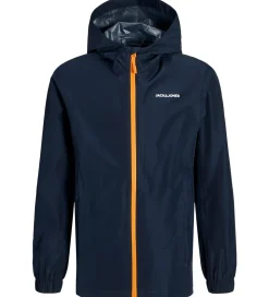 Jack & Jones Regnjakke - PE - JjefLynn - Sky Captain/Dark Chedda