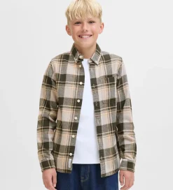 Jack & Jones Skjorte - JprBlubrook - Peat m. Tern