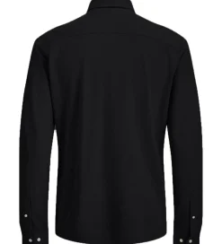 Jack & Jones Skjorte - Piqué - JprBlublake - Black