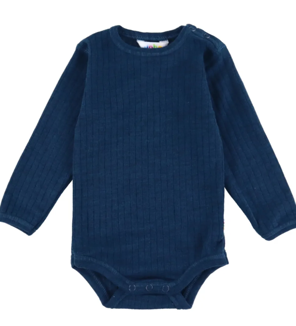 Joha Body l/æ - Uld - Rib - Mørk Turkis