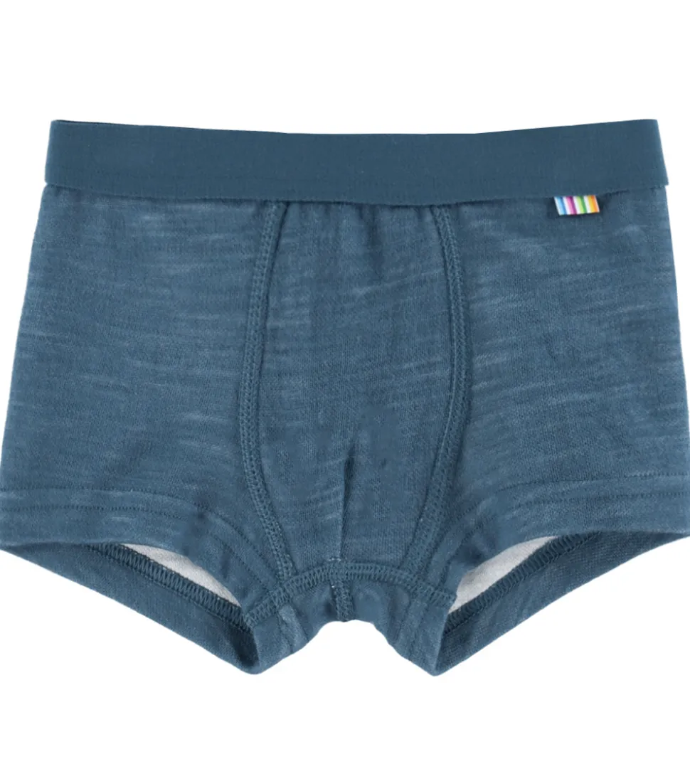 Joha Boxershorts - Uld/Bambus - Dark Denim