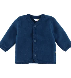 Joha Cardigan - Uld - Mørk Turkis