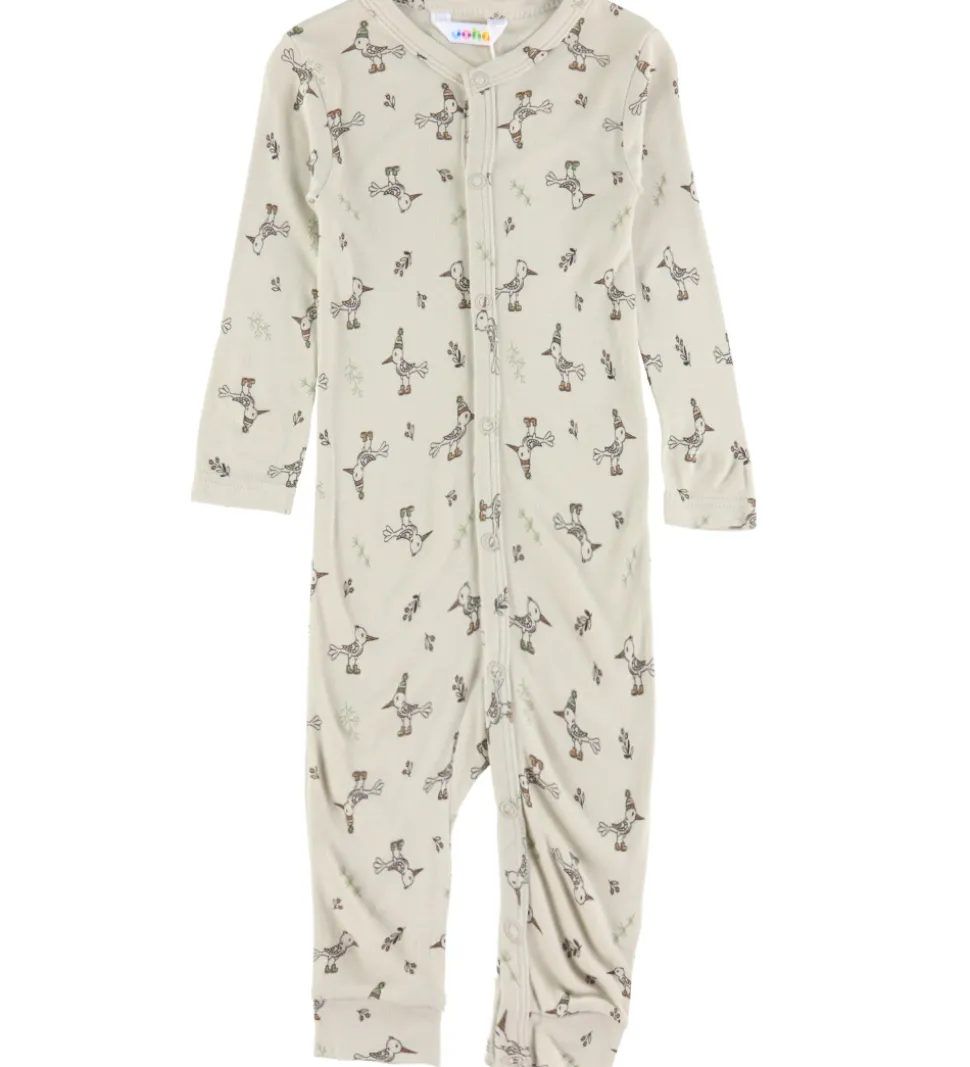 Joha Heldragt - Bambus - Beige m. Fugle