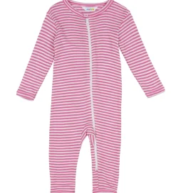 Joha Heldragt - Rib - Uld/Silke - Off White/Pink