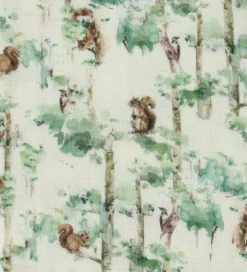 Joha Heldragt - Uld - Off White m. Træer